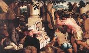 BASSANO, Jacopo Adam and Eve in the Garden of Eden Spain oil painting artist